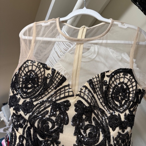 Stunning Sequin & Beaded Mesh Dress – Size Small – NWOT - Picture 5 of 12